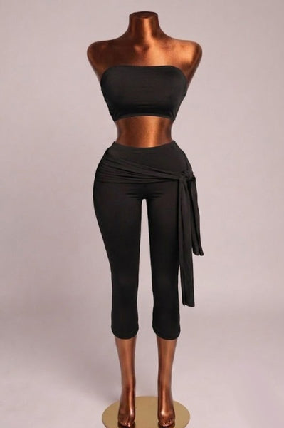 MELLIE CAPRI SET