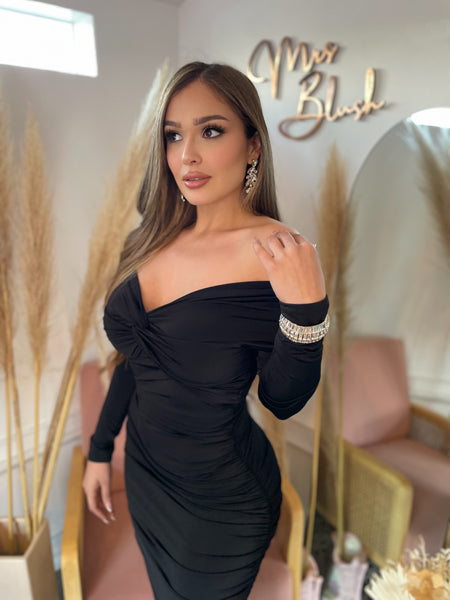 ELYNA MIDI DRESS