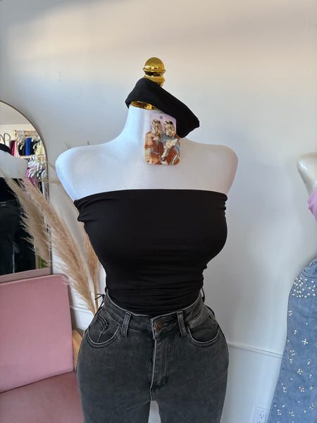 BARELY THERE TUBE TOP