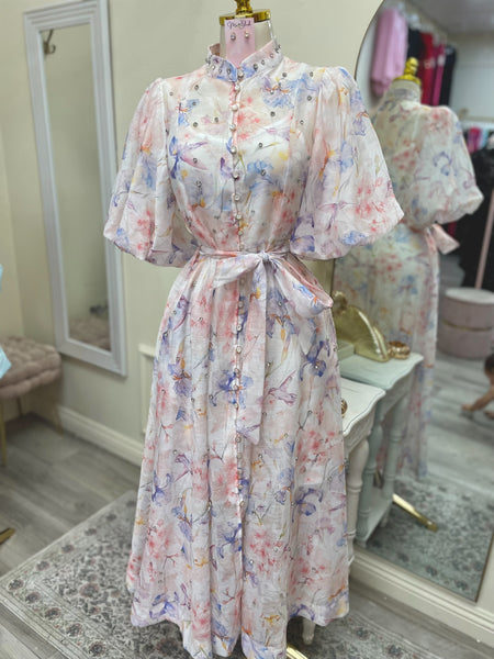 WHISPERING BLOOM DRESS