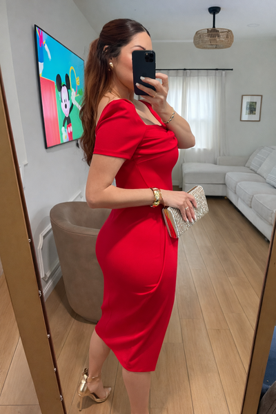 ISABELLA MIDI- RED
