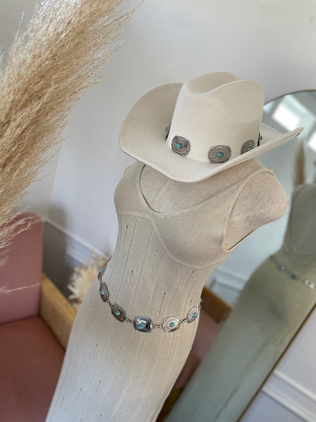 RUNNING WILD WESTERN HAT-NATURAL
