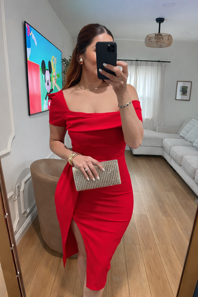 ISABELLA MIDI- RED