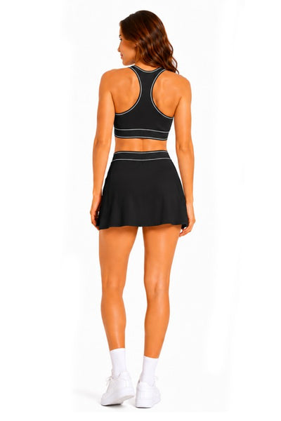 COURT SIDE SKORT SET