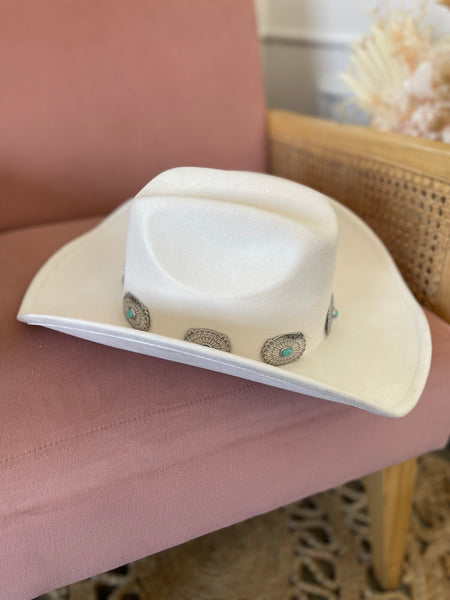 RUNNING WILD WESTERN HAT-NATURAL