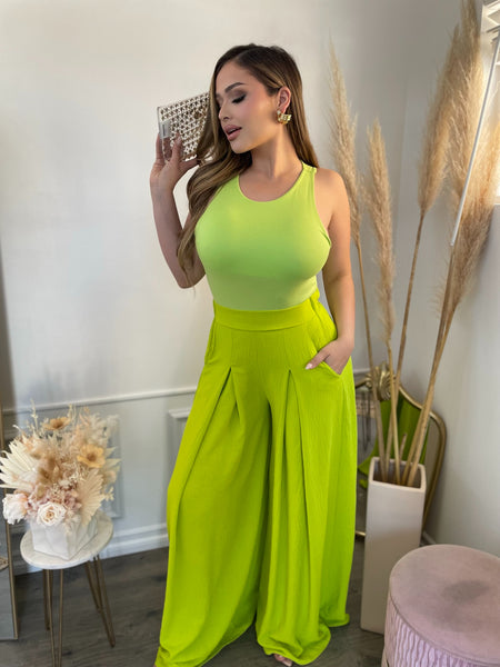 GABRIELLE PANTS-KIWI