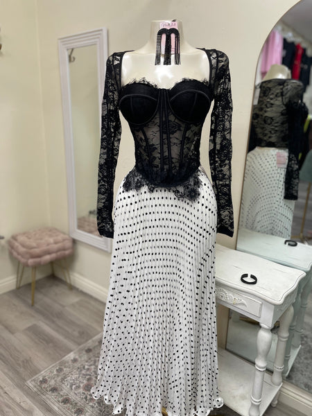 WILLOW LACE CORSET TOP