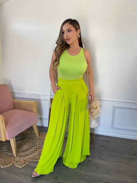 GABRIELLE PANTS-KIWI