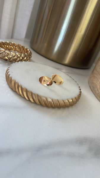 LIORA EARRINGS- GOLD DIPPED