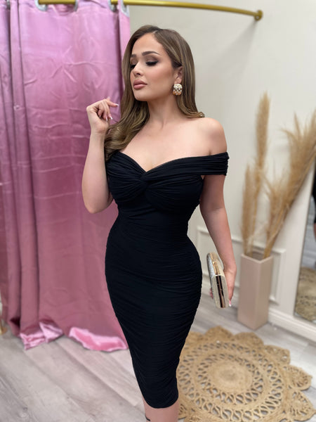 THE AMOUR RUCHED MIDI