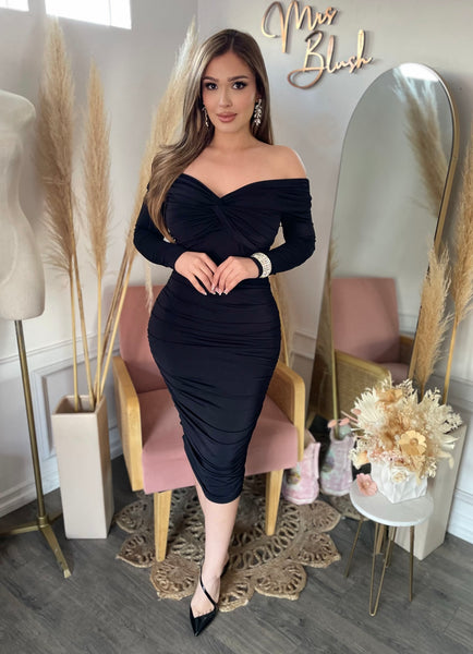 ELYNA MIDI DRESS