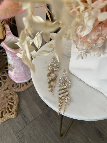 CELESTE CRYSTAL DROP EARRINGS