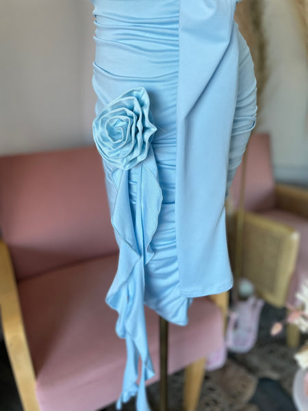 MARCEL ALLURE DRESS- BLUE