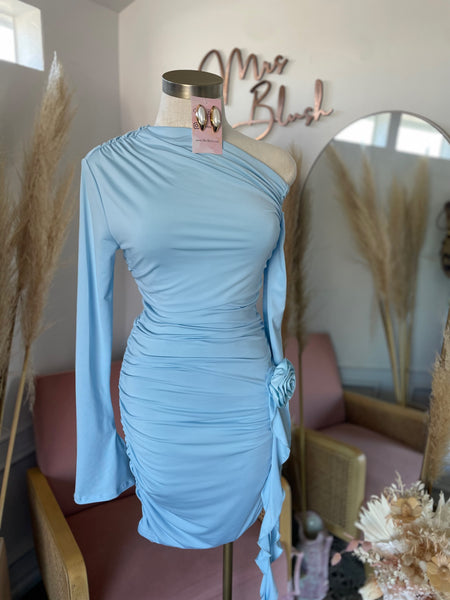 MARCEL ALLURE DRESS- BLUE