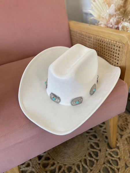 RUNNING WILD WESTERN HAT-NATURAL