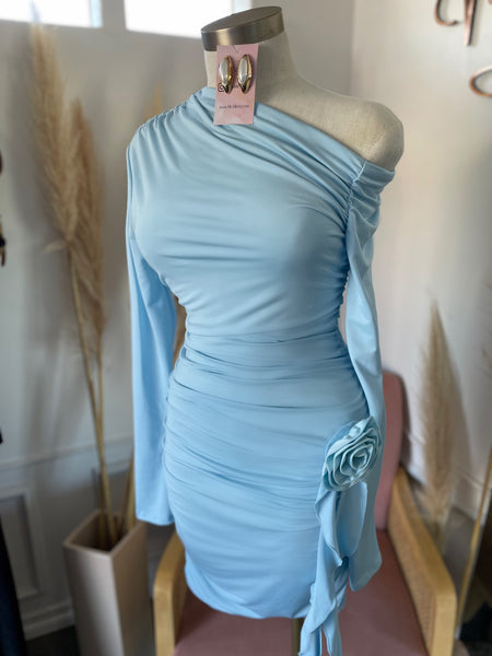 MARCEL ALLURE DRESS- BLUE