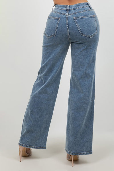 CRYSTAL BLOOM JEANS