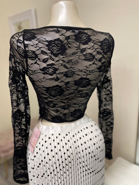 WILLOW LACE CORSET TOP