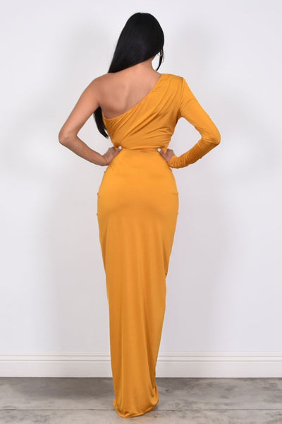 LISAH COUTURE DRESS-MARIGOLD