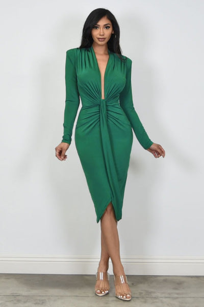 DAMARIS MIDI-GREEN