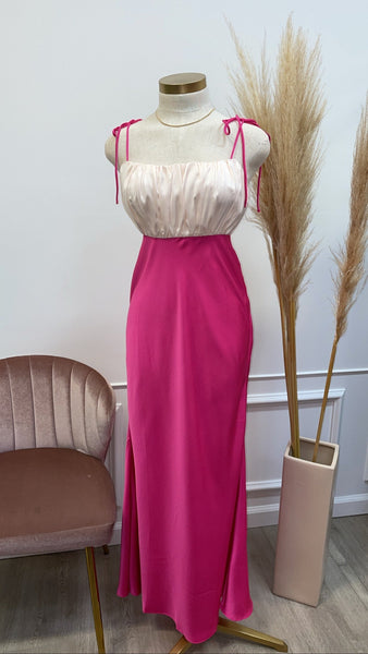 SARAH MIDI- FUCHSIA