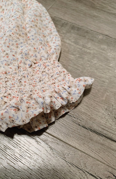 'PENELOPE' Smocked Floral Dress