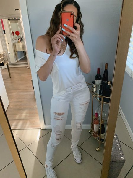 HAILEY SLOUCH TOP