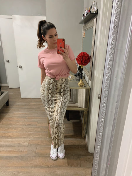 JACQUELINE MIDI SKIRT