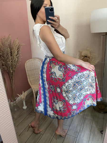 OLIVIA MIDI SKIRT