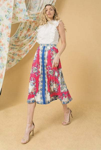OLIVIA MIDI SKIRT