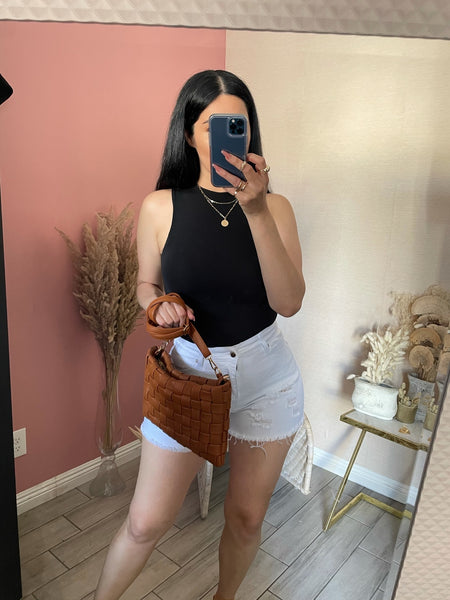 CELINA DENIM SHORTS