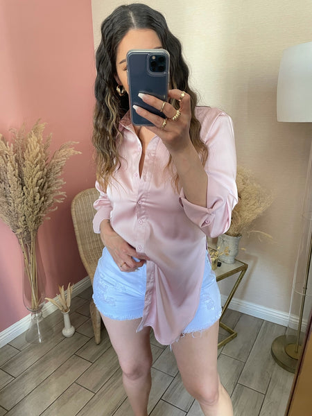 CELINA DENIM SHORTS