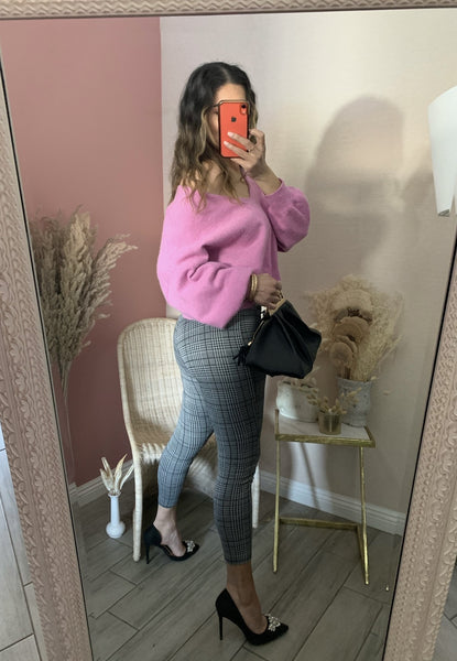 EMILY KNIT- PINK