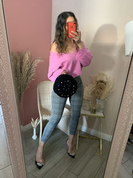 EMILY KNIT- PINK