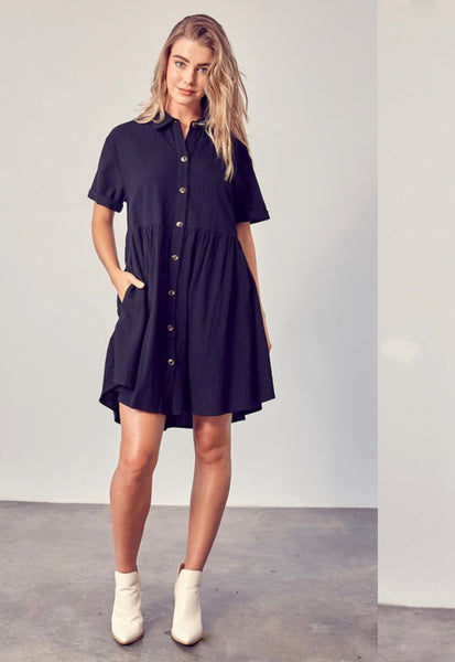 MIA DRESS- BLACK