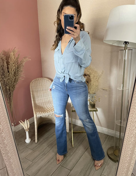 ISABELLE BUTTON-DOWN SHIRT