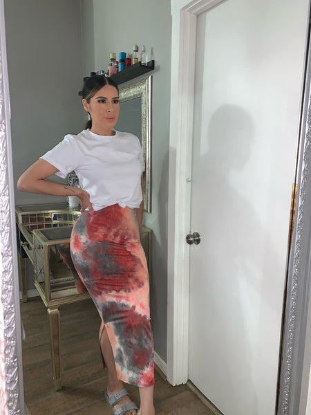LEAH MIDI SKIRT