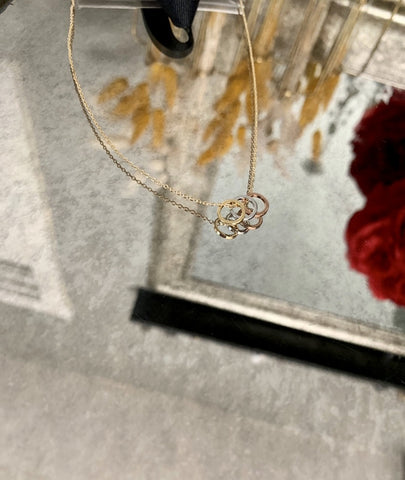 'TOGETHER' NECKLACE 18k gold dipped