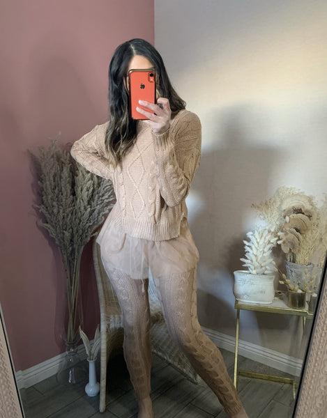 KIMMY SET- LATTE