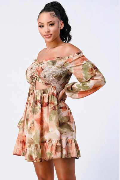 LUCIA OFF-SHOULDER DRESS