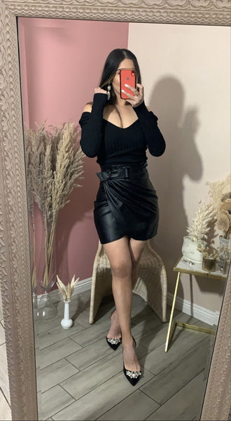 MELANIE BODYSUIT-BLACK