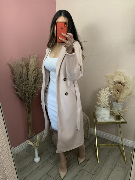 DANIELLE COAT- NUDE