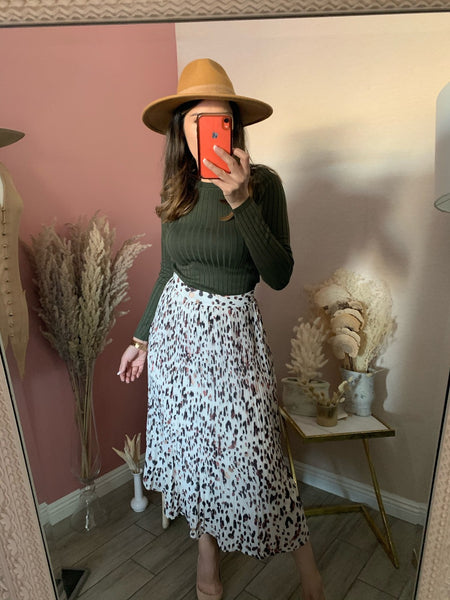 JAZMINE TOP -Olive