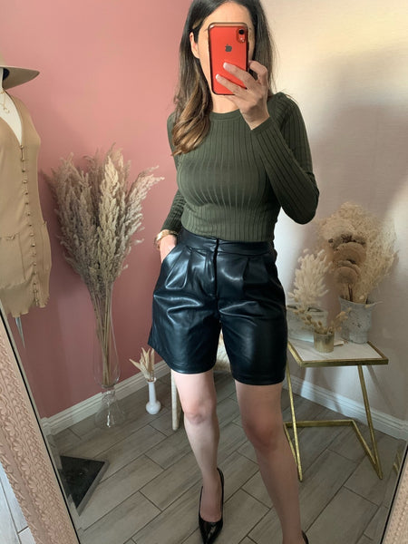 JAZMINE TOP -Olive