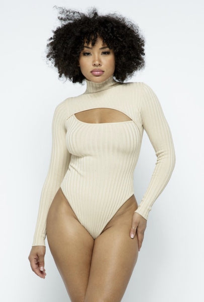 'VANESSA' BODYSUIT -Cream