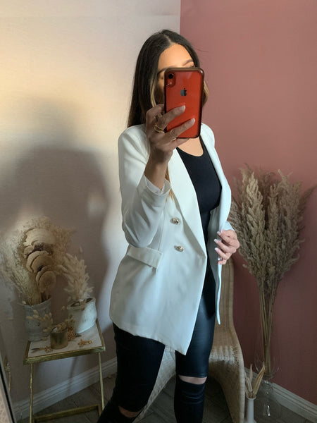 MADISON BLAZER REVAMPED- SNOW