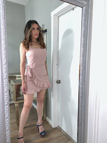 'BELINDA' in Blush