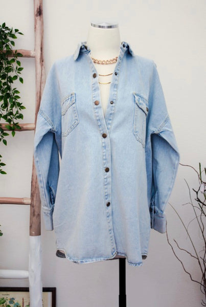 BRADLEY JEAN  OVERSHIRT