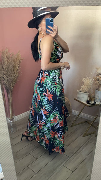 CAMILA BELTED MAXI