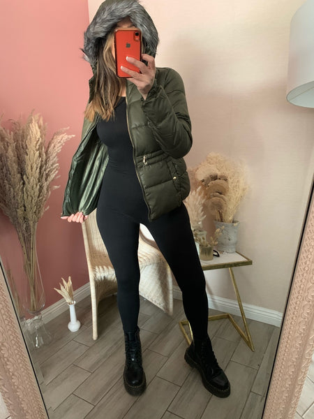NESSA JACKET- Olive